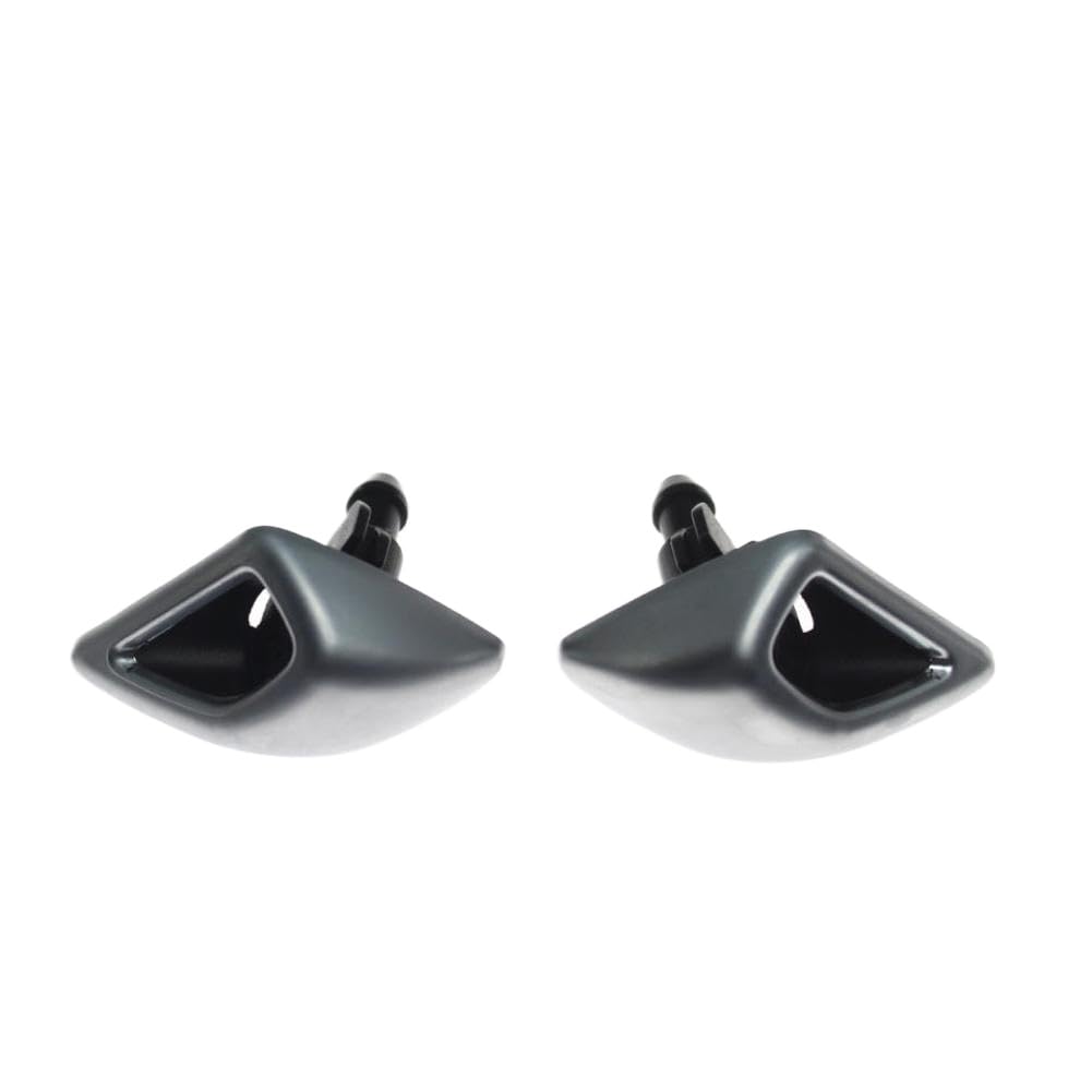 Front Bumper Headlight Lamp Washer Spray Nozzle Cleaning Pump Actuator Cover Cap Plate Compatible With 300C 2012 2013 2014(SET)