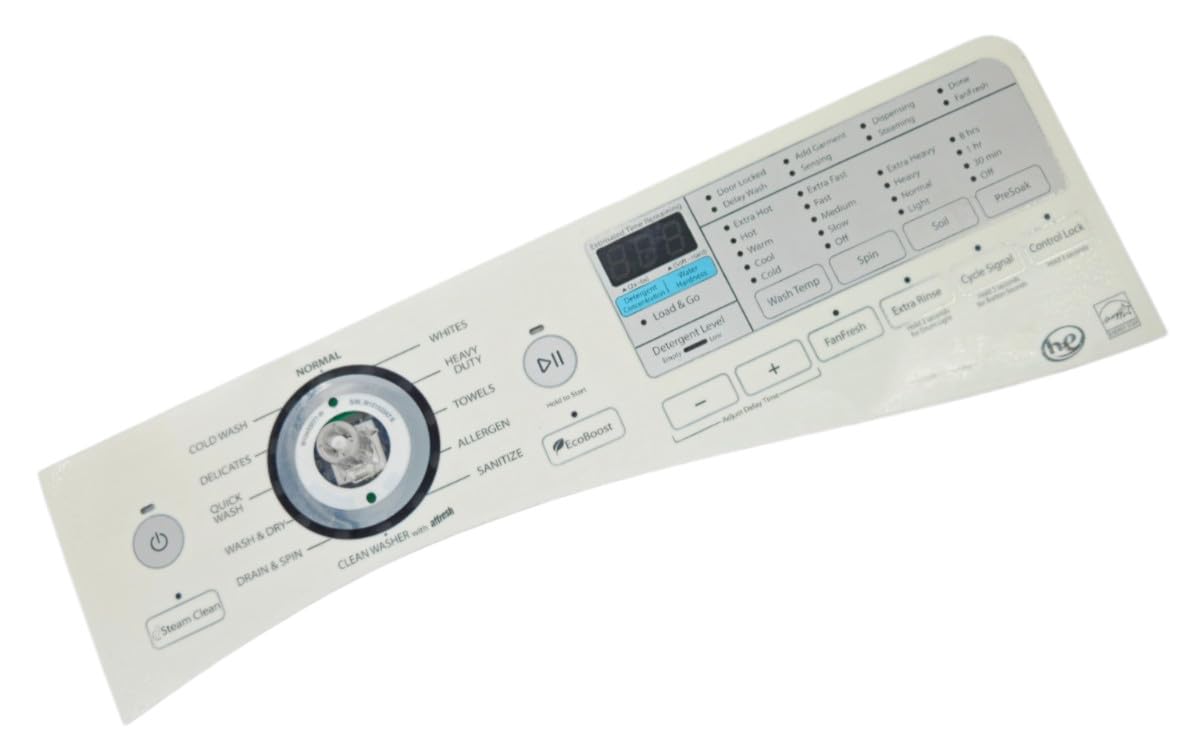 OEM Replacement for Whirlpool Washer Control Board Panel W10750484