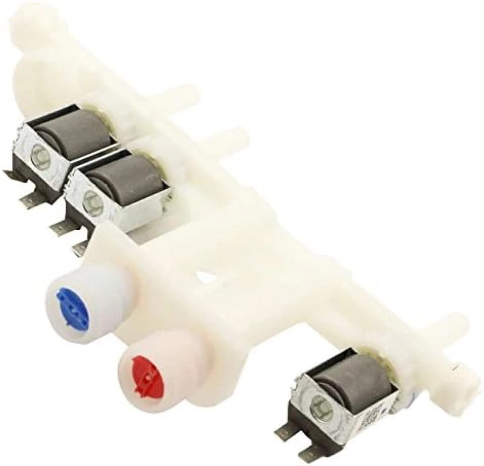 WH13X10057 Washer Water Valve 3 Solenoid 3029885 PS7783398 Replacement for GE OEM