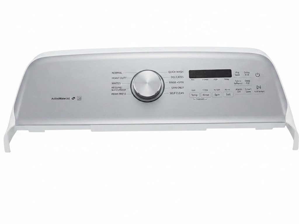 DC97-21544P Washer Panel Control Compatible With Samsung
