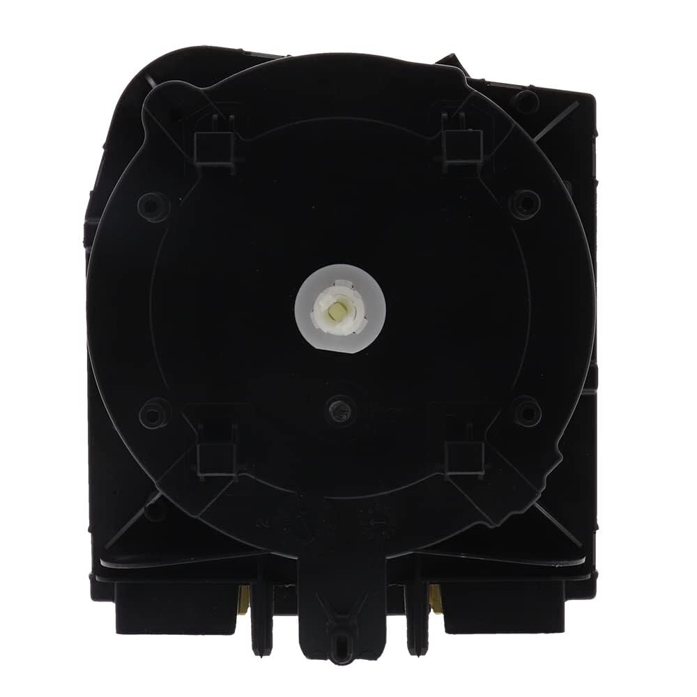8541110 Black Laundry Washer Mechanical Timer Control Unit with Dual-Row 21-Terminal Layout, Professional Timing Program Control Component for Household Washing Equipment