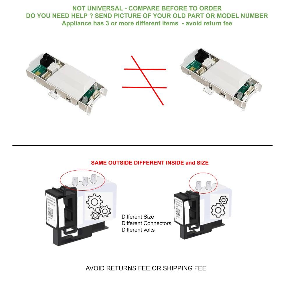 W10192988, W10465252, 2312350 CKD312350X compatible with Whirlpool Washer Pump-Water fits old number W10192988, W10465252, 2312350