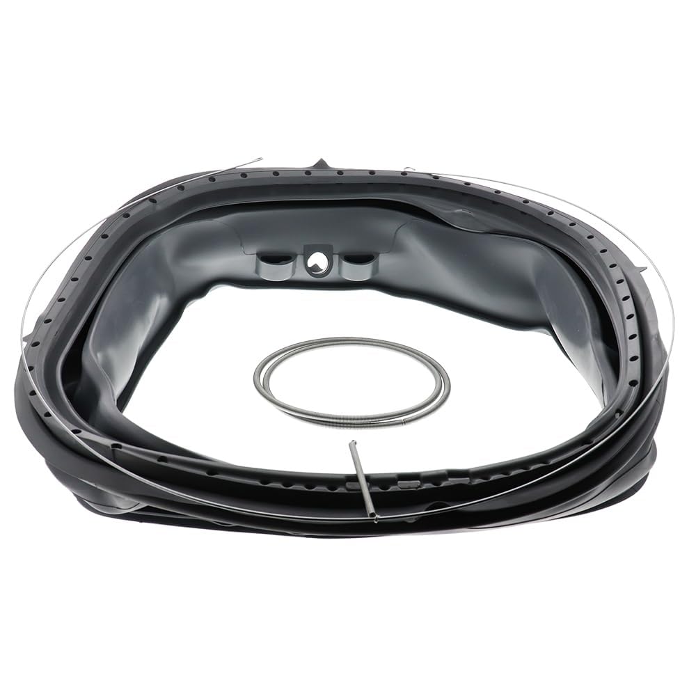 Washer Door Boot Seal Gasket Kit Spring Clamp 5304505004 for Frigidaire ELFW7537AT0 ELFW7537AW0 Replaces 5304516744 AP6973284