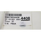 OEM Replacement for LG Washer User Interface EBR78534408