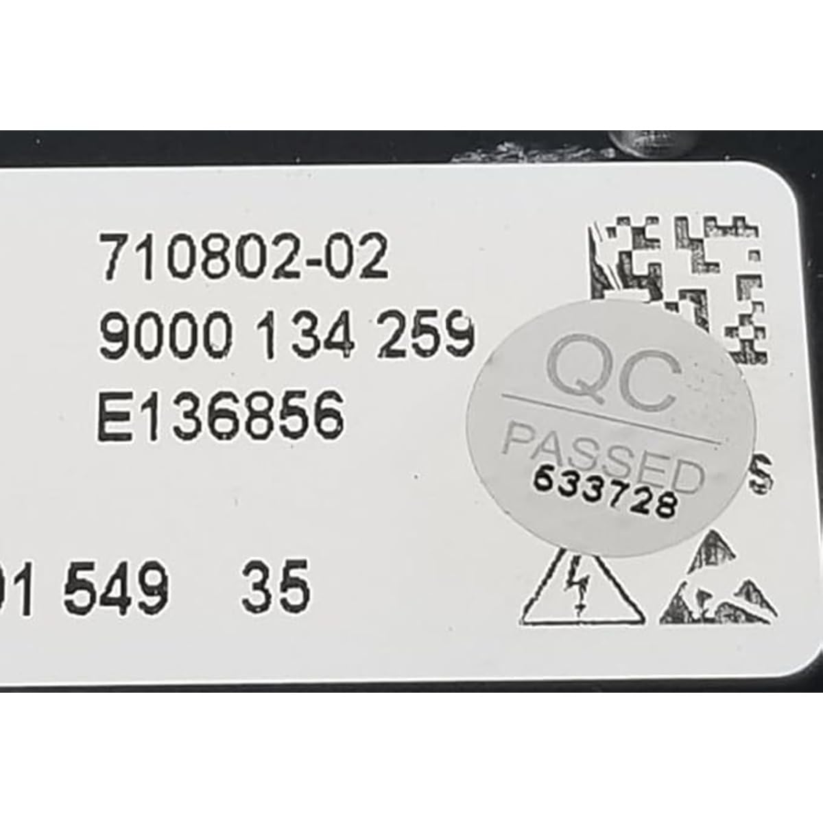 OEM Replacement for Bosch Washer Control 9000134259