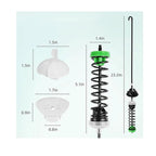 4pcsAutomatic Washing Machine Shock Absorber Suspension Rod W11130362