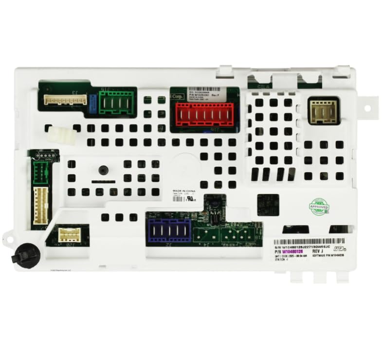 W10405856, W10445278, 2312655 CKD312655X compatible with Whirlpool Washer Electronic Control Board fits old number W10405856, W10445278, 2312655