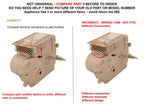 WP8557301 CKD557301X compatible with Whirlpool Washer Timer 60 Hz fits old number WP8557301