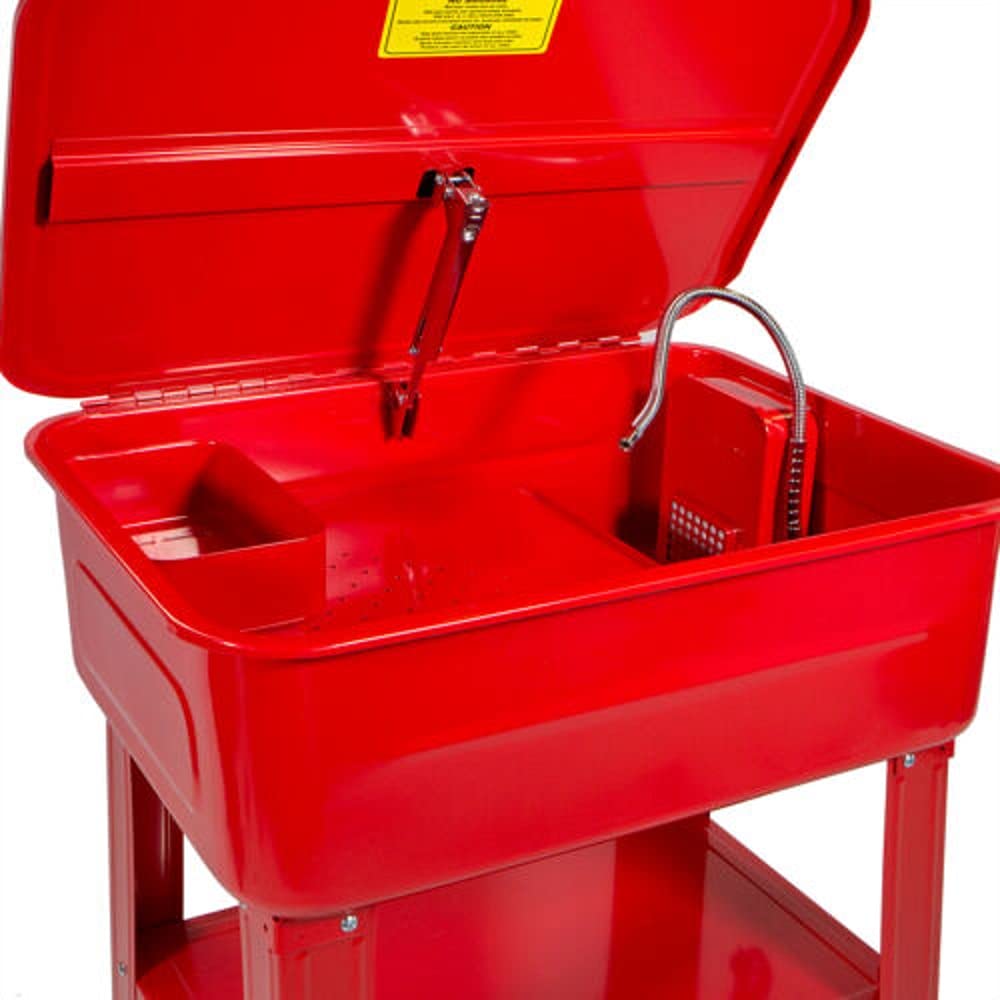 20 Gallon Automotive Parts Washer Cleaner Heavy Duty Electric Solvent Pump,Jikkolumlukka