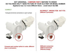 AWP39453 PD00002352 CKD280187X compatible with Whirlpool Washer Drain Pump Assembly fits old number AWP39453 PD00002352