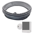 Door Bellow Gasket Seal Replacement，Compatible With Electrolux，Compatible With Frigidaire，Washer 5304505004