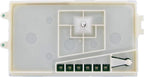 For W10480177 WPL Washer Electronic Board, ReplacesW10435609