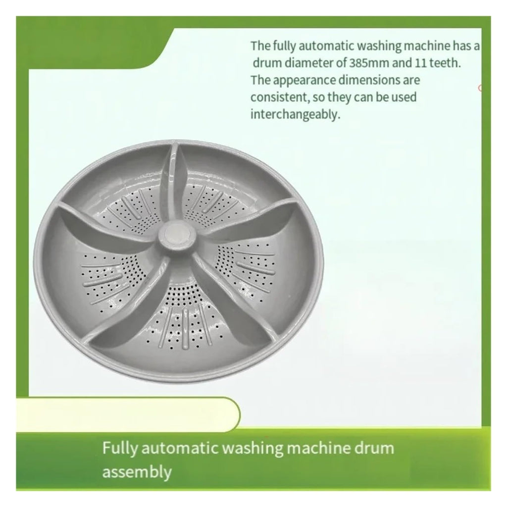 Automatic washing machine pulsator turntable chassis
