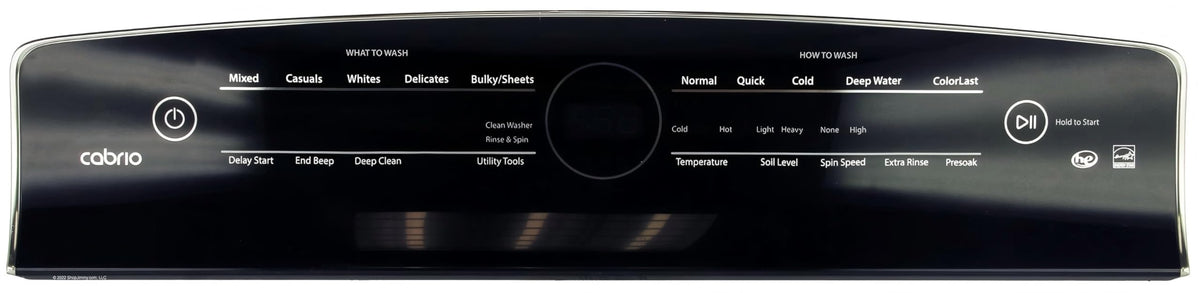 W10596694 for Whirlpool Washer Control Panel