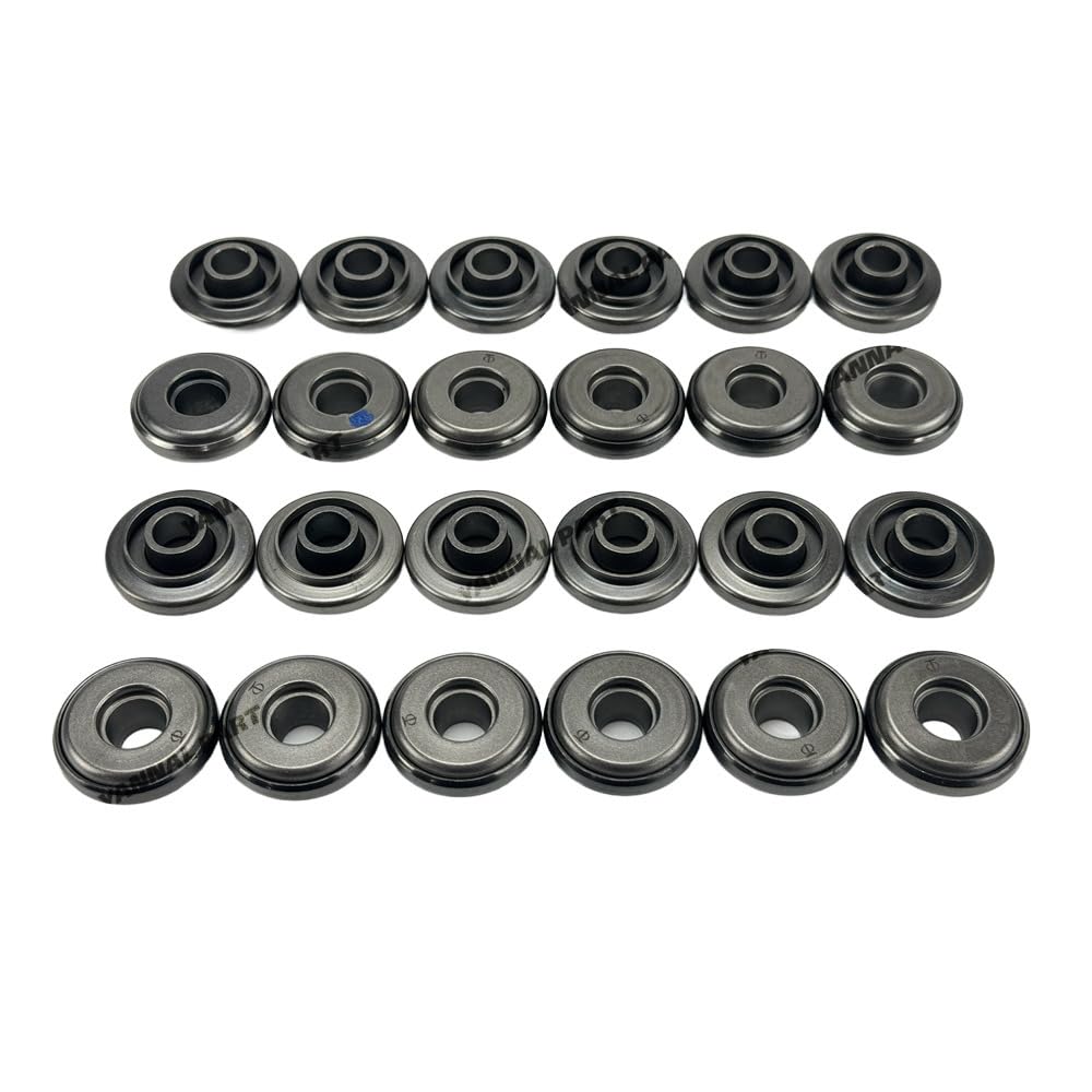 24 PC Valve Spring Seat Washer Suitable for Mitsubishi S12R Engine Part 38C04-00301 32504-00600