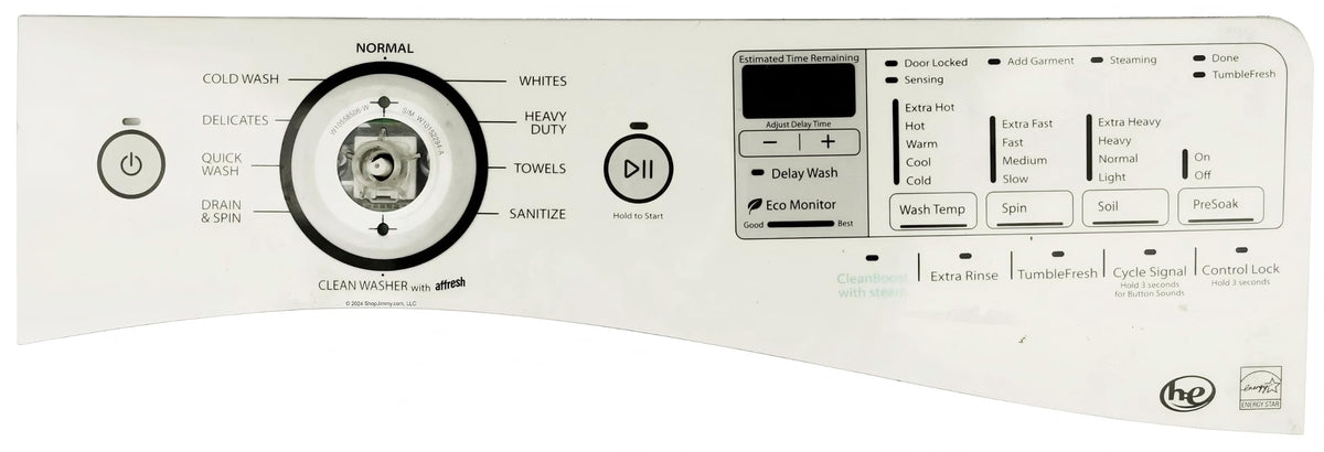 WPW10560709 W10560709 for Whirlpool Washer Control Board