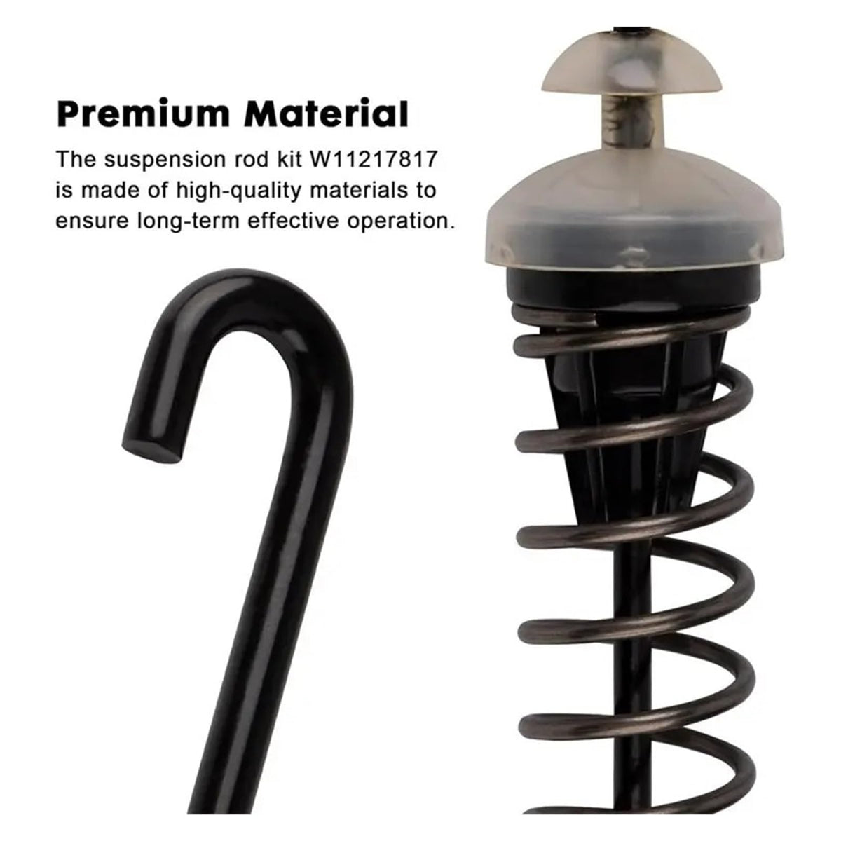 Washer Suspension Rod Kit W11217817