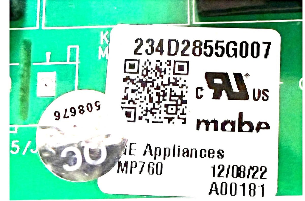 OEM Washer Control 234D2855G007
