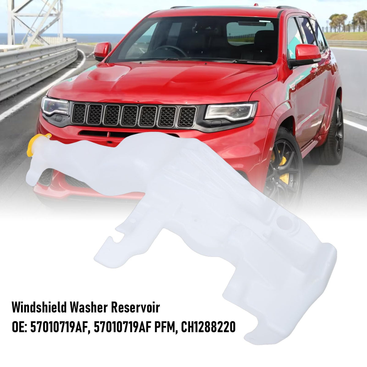 Washer Reservoir with Cap for 2011-2021