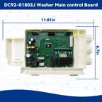 DC92-01803J Washer Control Board for Samsung WF45K6500AV/A2-00, WF45K6500AW/A2-00 Models Washer Electronic Control Board, Replace Number PD00042740, AP6002444, PS11735085, EAP11735085