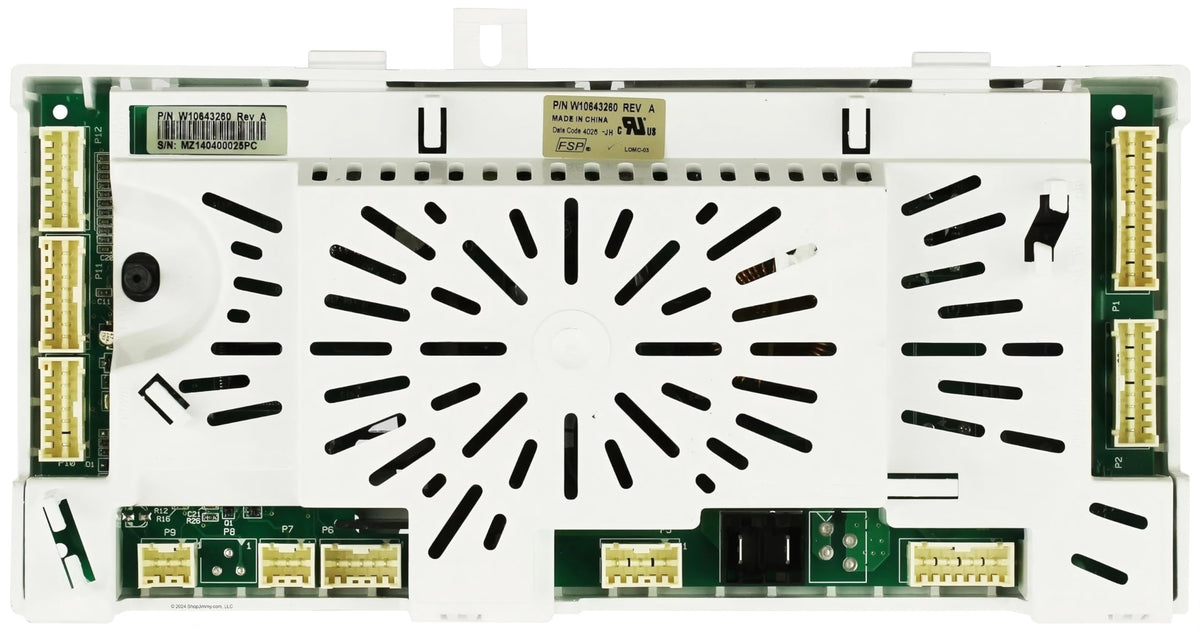 WPW10643260 W10643260 for Whirlpool Washer Control Board
