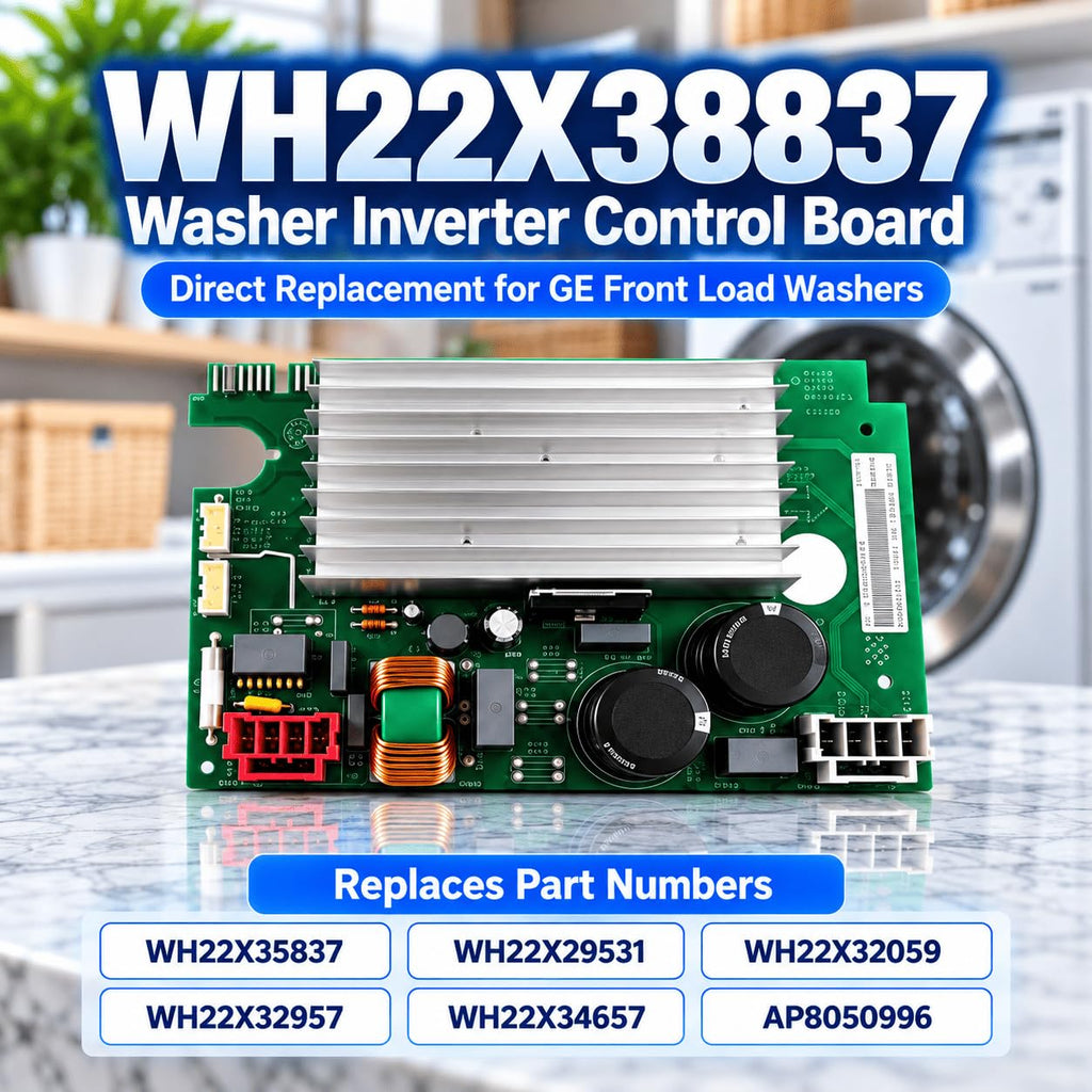 Washer Control Board For GE GFW650SPN2SN 2019–2024, Inverter Module