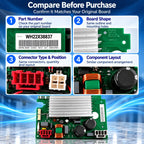 Washer Control Board For GE GFW850SSN5WW 2019–2024, Inverter Module