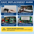 Washer Inverter Control Board for GE GFW850SPN5RS 2019–2024,Motor Speed Control