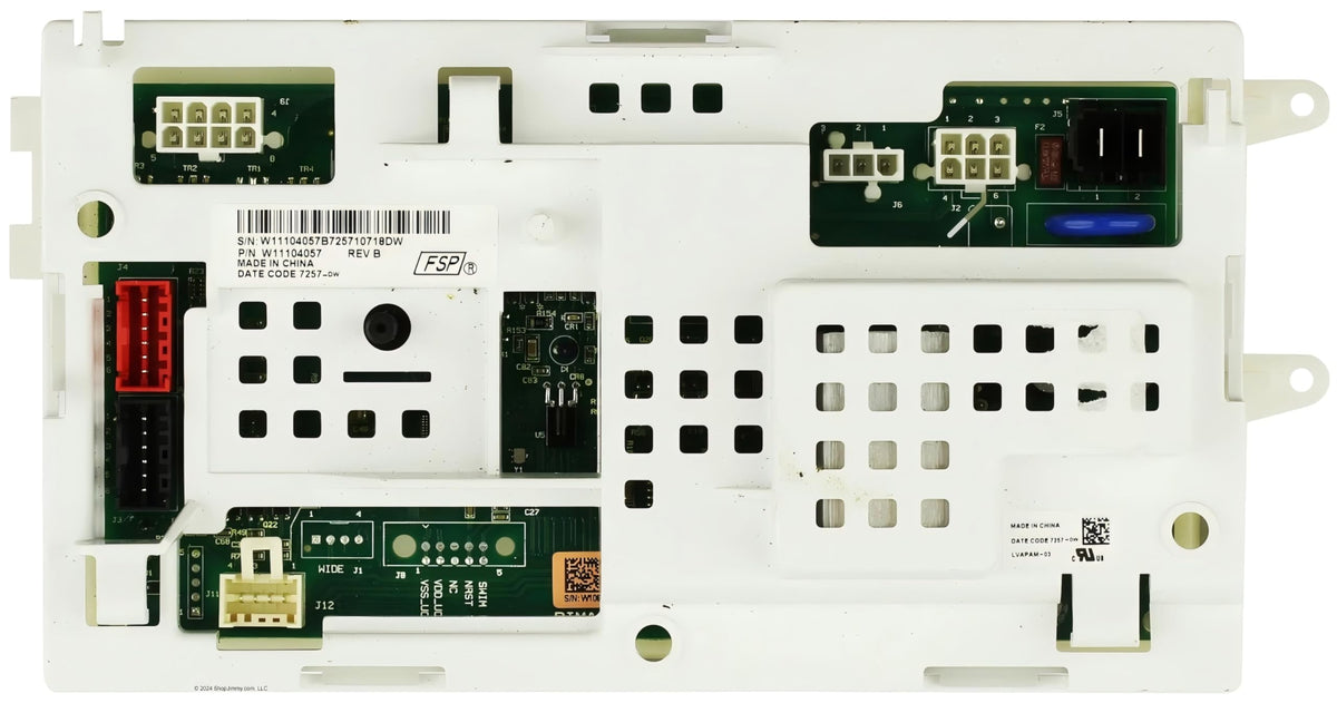 W11104057 for Whirlpool Washer/Dryer Tower Main Washer Control Board