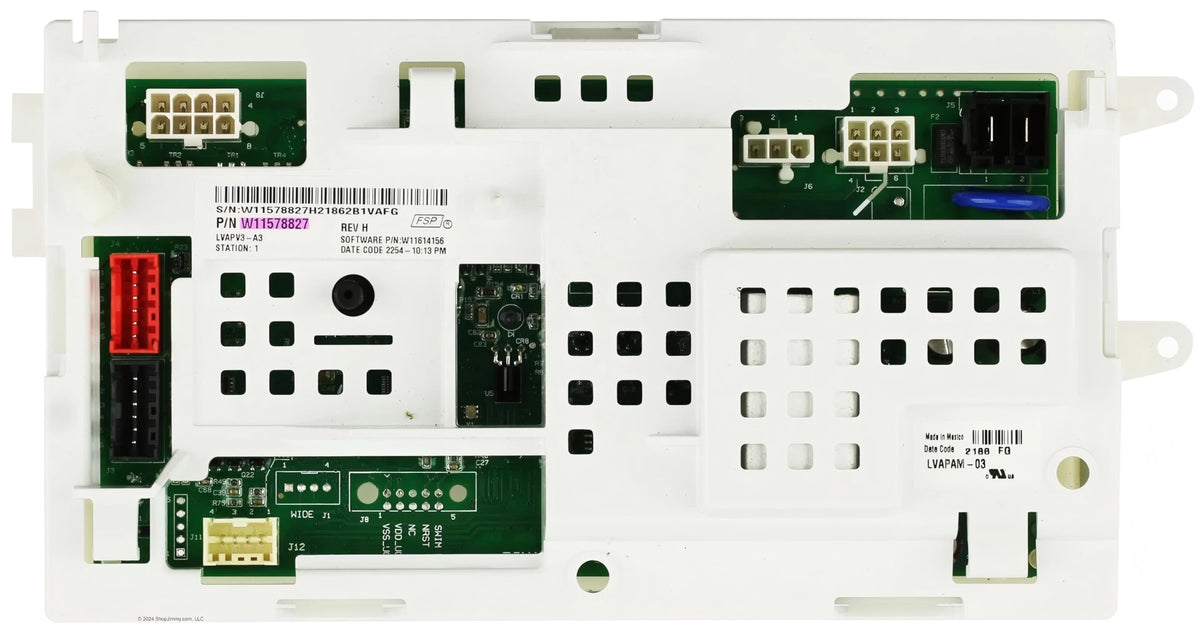 W11578827 for Whirlpool Washer Control Board