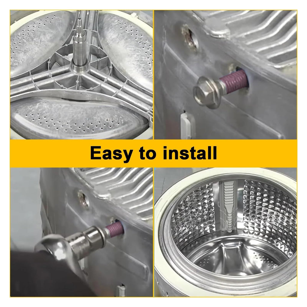 Washer Flange Shaft Assembly | Compatible With Samsung DC97-16509B DC60-40137A DC69-00804A