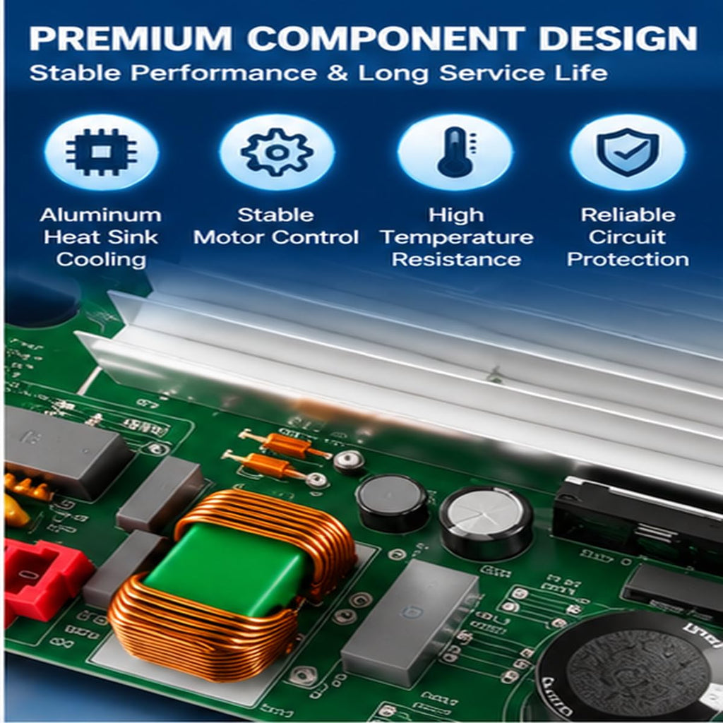 Washer Inverter Control Board for GE GFW850SSN4WW 2019–2024,Motor Speed Control