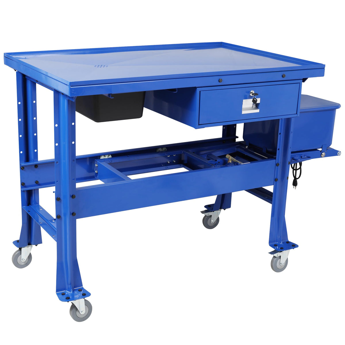 Tear Down Table and Part Washer, Mobile Parts Washer, Cabinet Parts