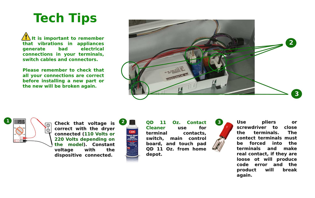 GLOB PRO SOLUTIONS 711060-13 Electronic Control Board Wl for Whirlpool Washer 8183196 8183196R PS11745069