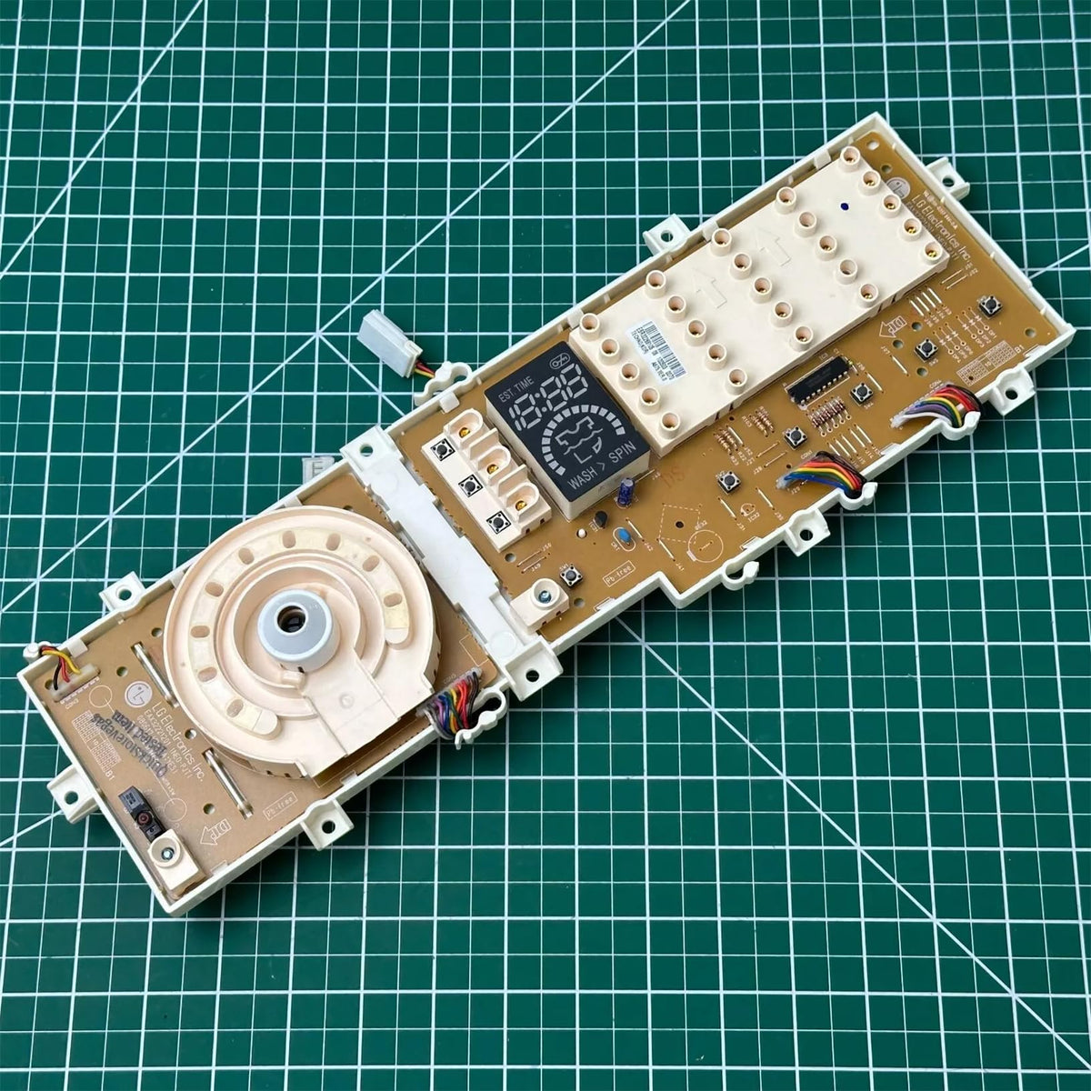 Washer Interface Control Board EBR32268105, Brown