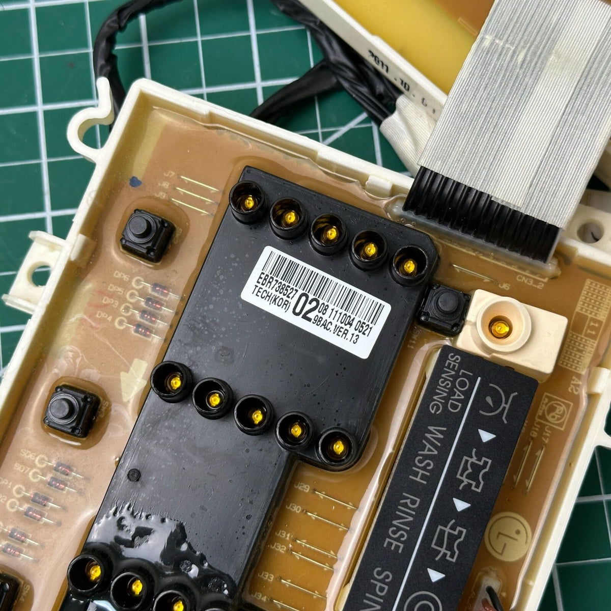 Replacement for GE Washer Interface Control Board EBR73852702 OEM